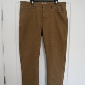 Weatherproof Vintage Mens Fleece-Lined Vintage Regular Pants~